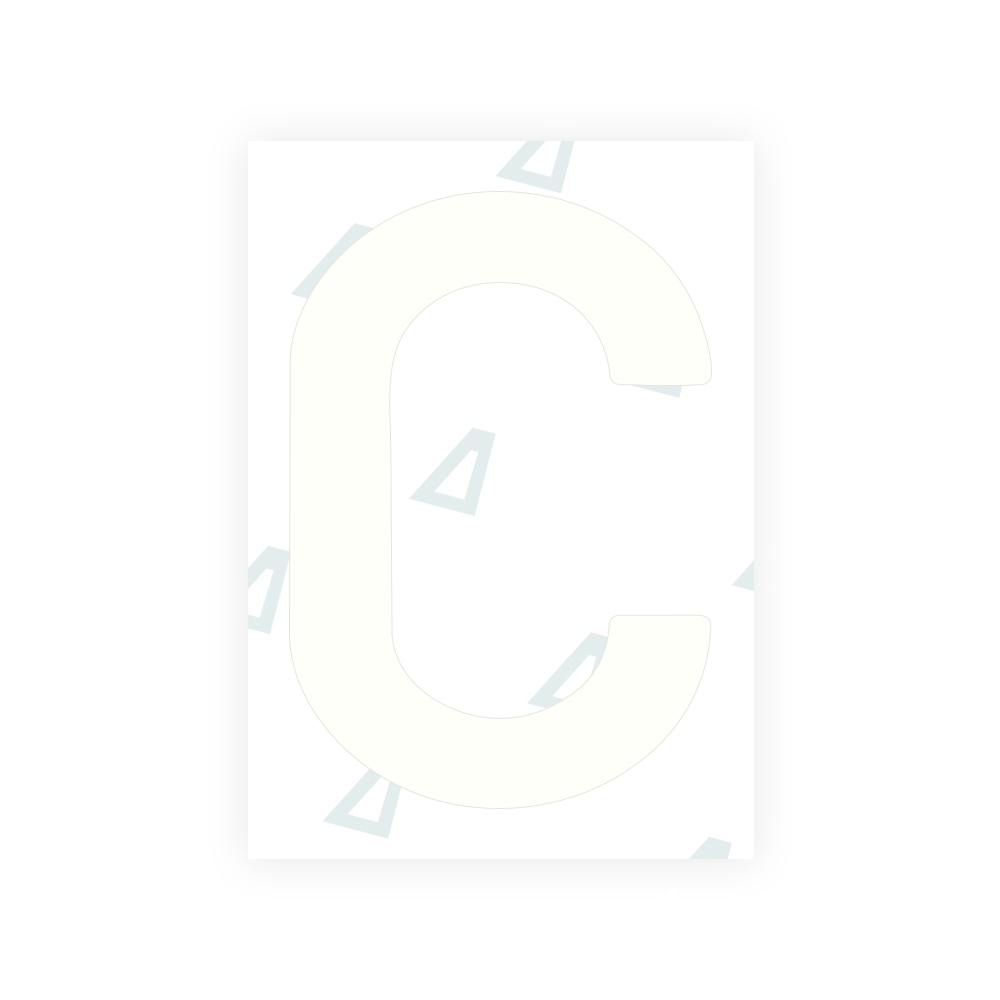 Alite Nanofilm for Portugal license plates - Symbol "C"