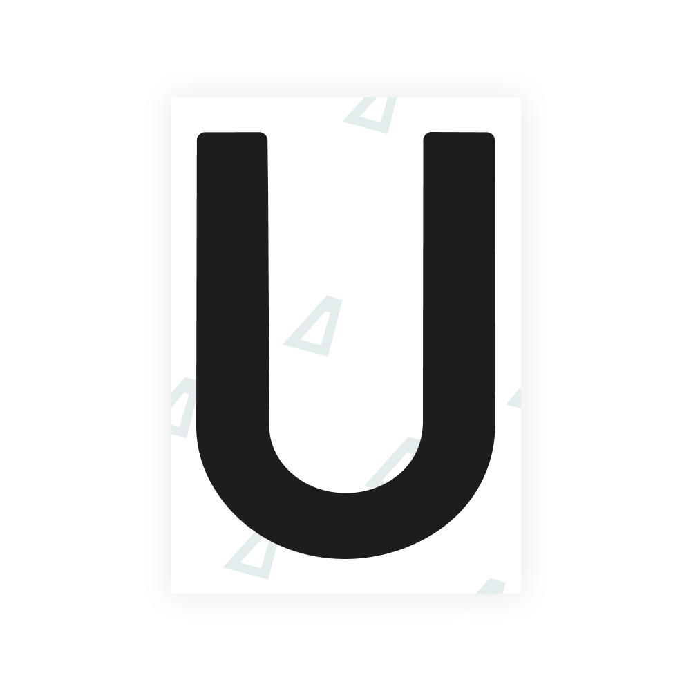 Alite Nanofilm pour plaques d'immatriculation portugaises - Symbole "U"