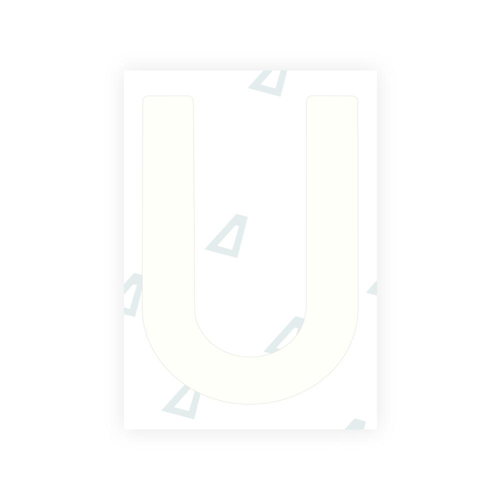 Alite Nanofilm pour plaques d'immatriculation portugaises - Symbole "U"