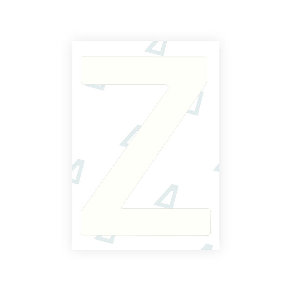 Alite Nanofilm pour plaques d'immatriculation portugaises - Symbole "Z"