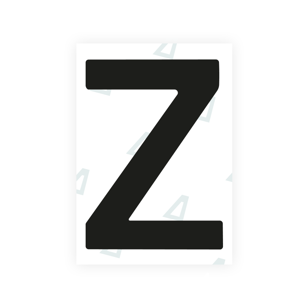 Alite Nanofilm pour plaques d'immatriculation portugaises - Symbole "Z"
