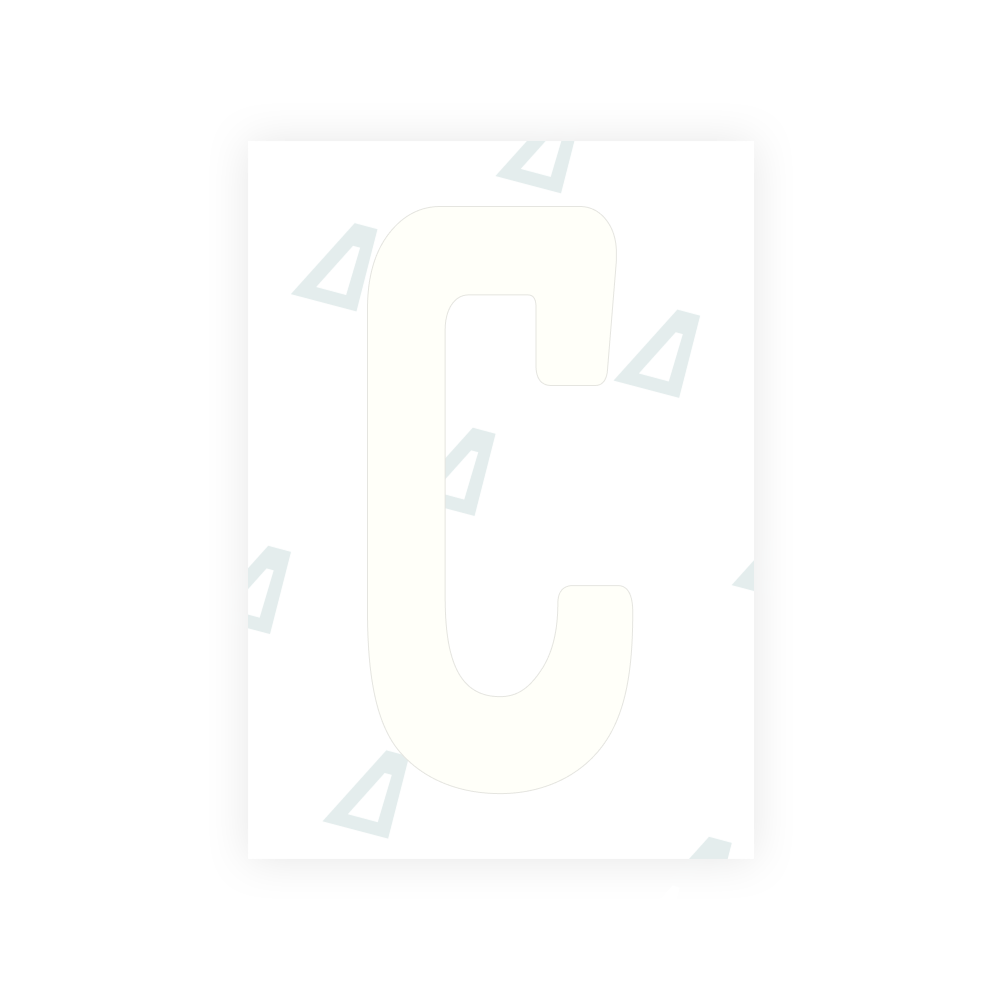 Alite Nanofilm for Angola license plates - Symbol "C"