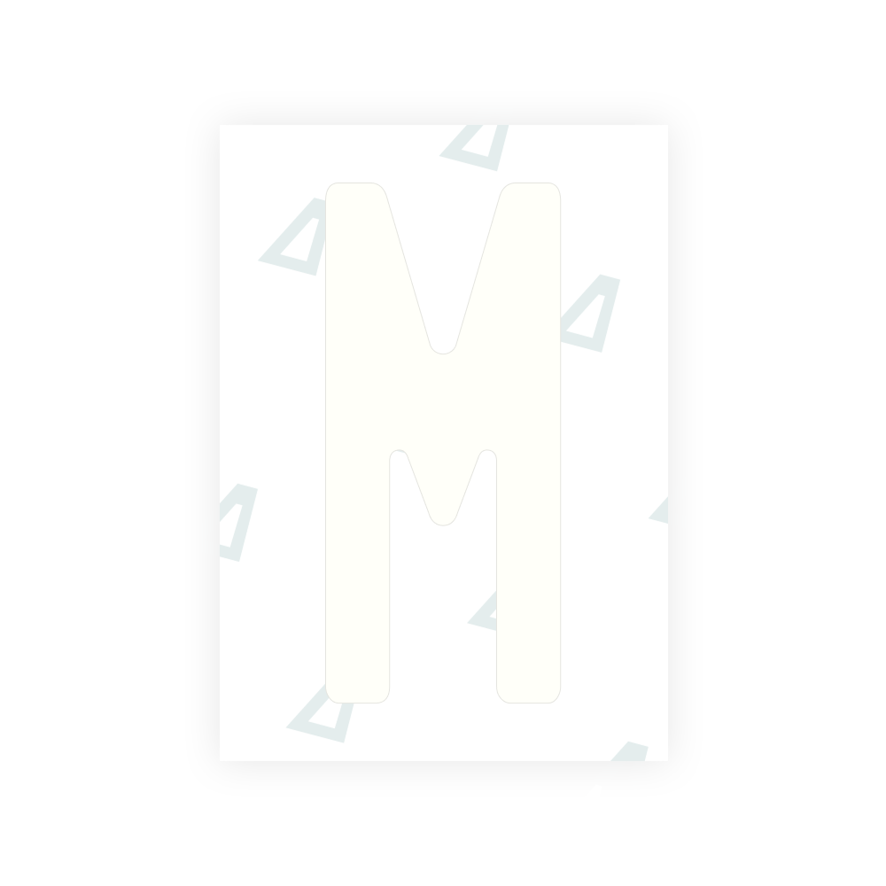 Alite Nanofilm for Angola license plates - Symbol "M"