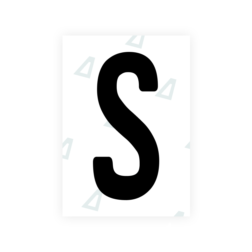 Alite Nanofilm for Angola license plates - Symbol "S"