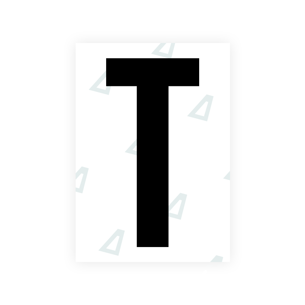 Alite Nanofilm for US (South Dakota) license plates - Symbol "T"