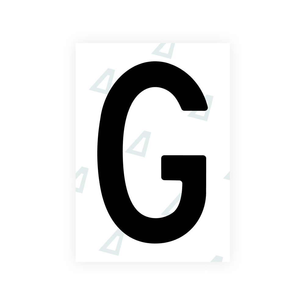 Alite Nanofilm for Sweden number plates - Symbol "G"