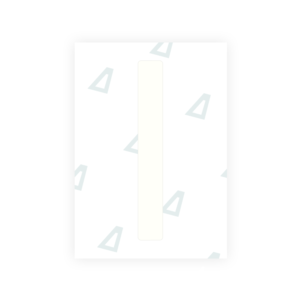 Alite Nanofilm for Sweden number plates - Symbol "I"