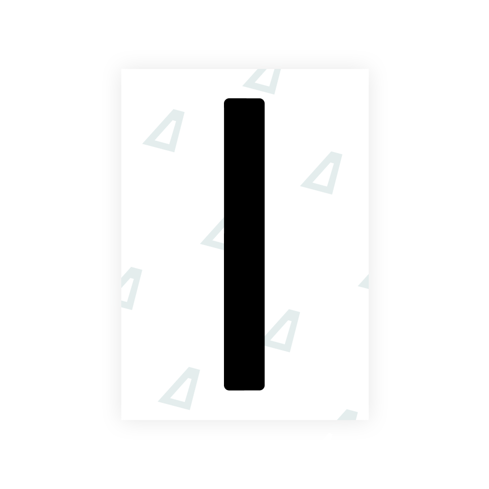 Alite Nanofilm for Sweden number plates - Symbol "I"