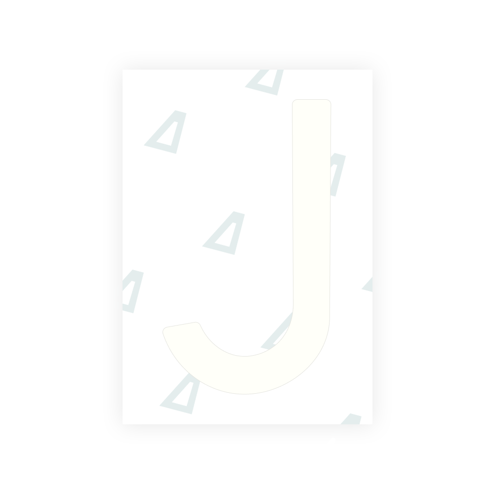 Alite Nanofilm for Sweden number plates - Symbol "J"