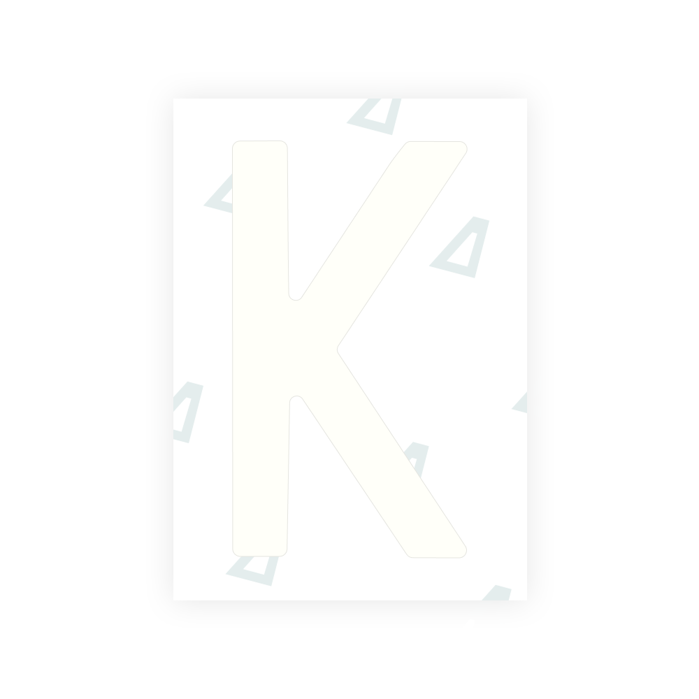 Alite Nanofilm for Sweden number plates - Symbol "K"