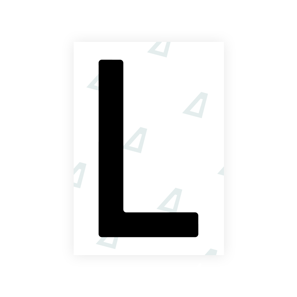 Alite Nanofilm for Sweden number plates - Symbol "L"