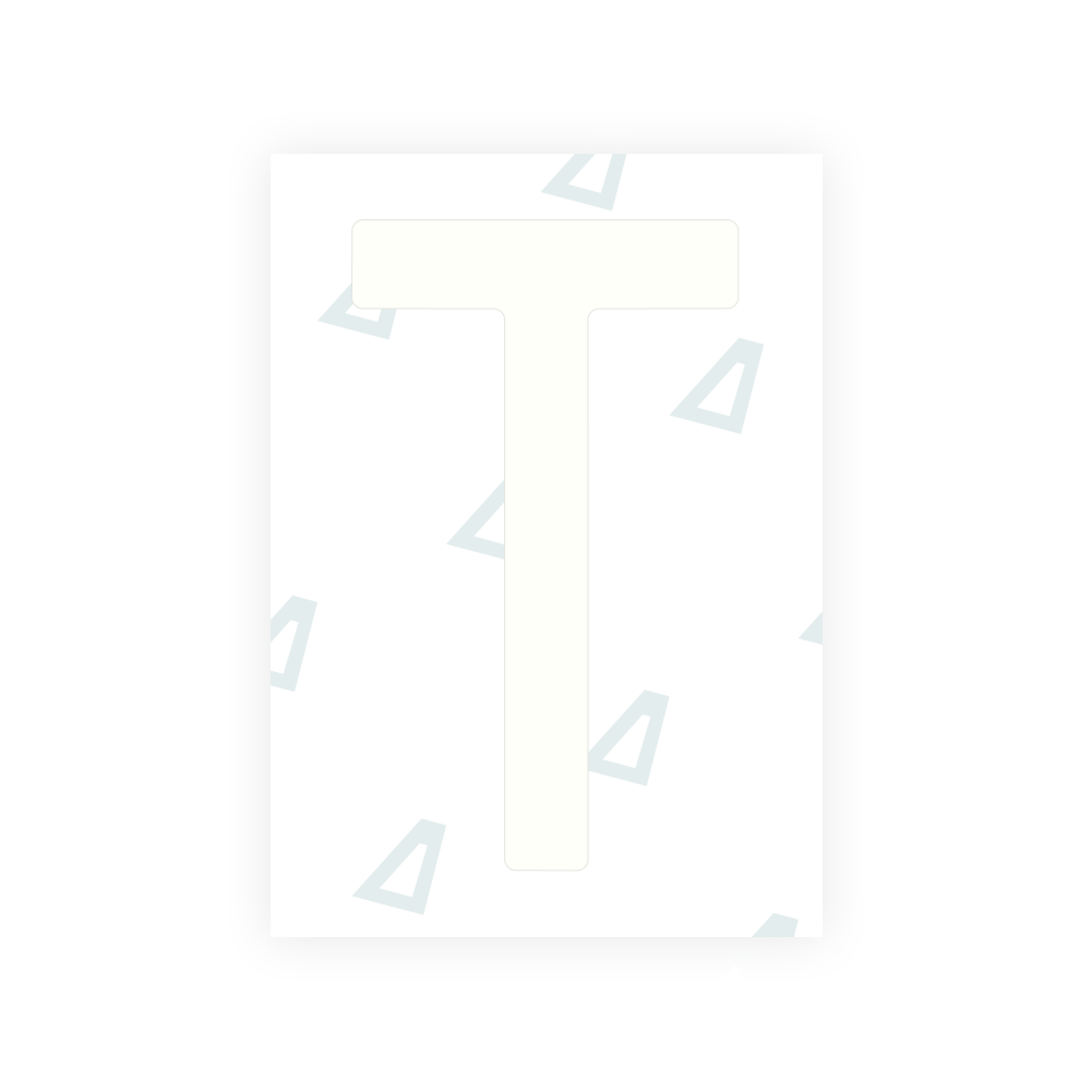 Alite Nanofilm for Sweden number plates - Symbol "T"