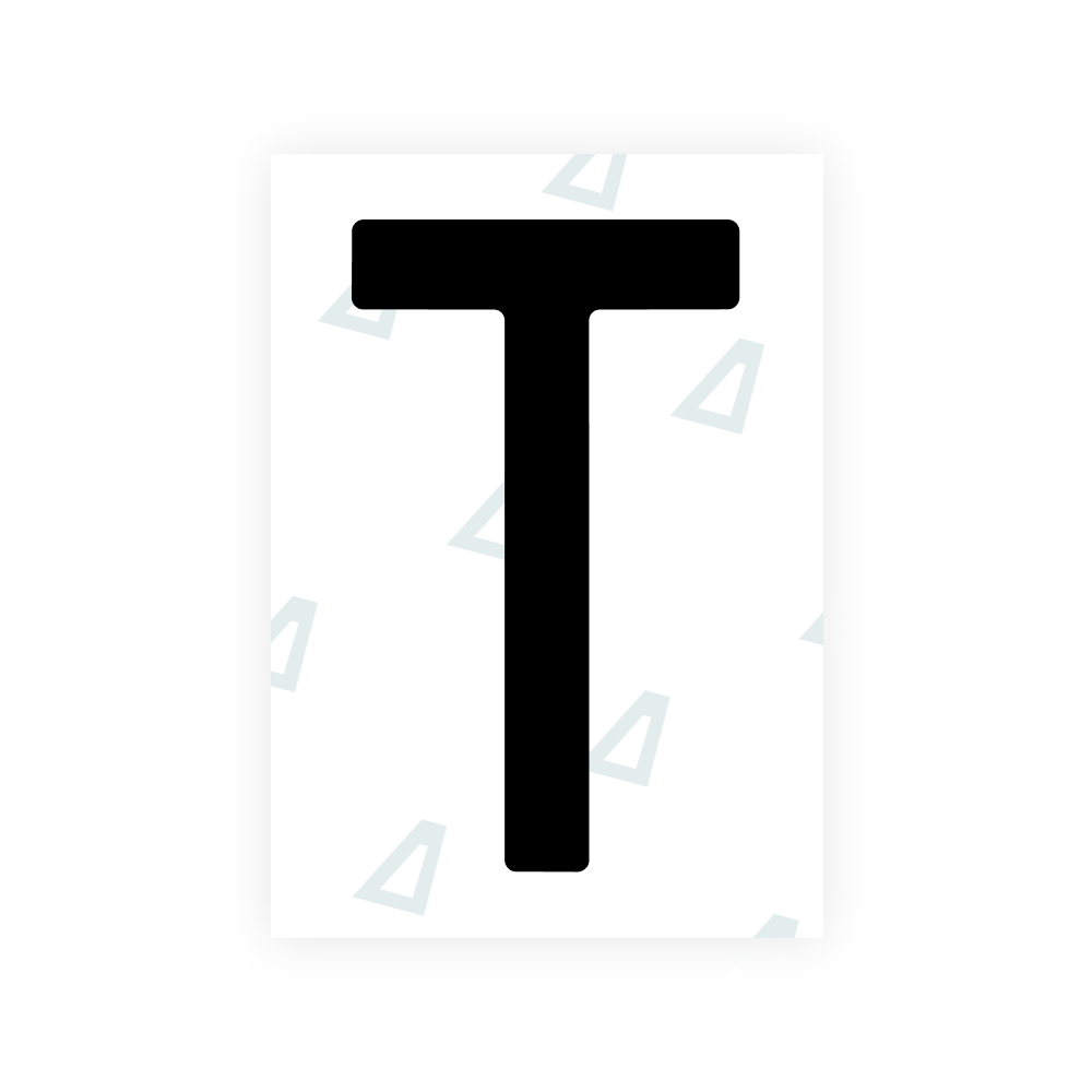 Alite Nanofilm for Sweden number plates - Symbol "T"