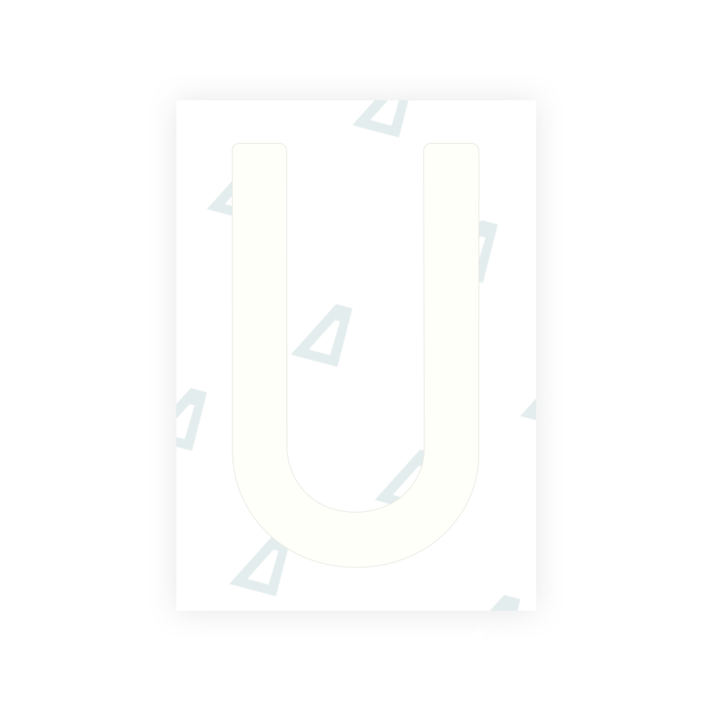 Alite Nanofilm for Sweden number plates - Symbol "U"