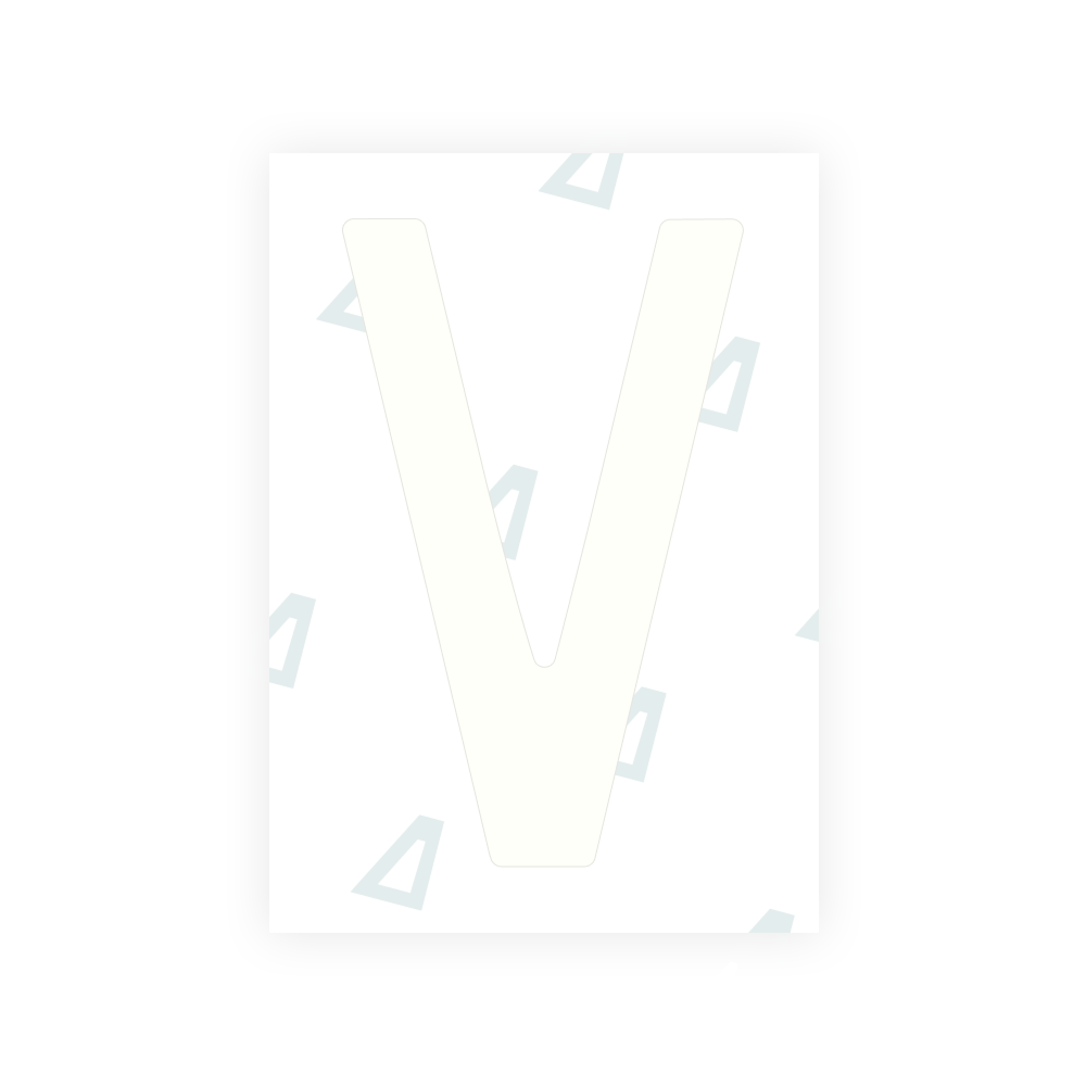Alite Nanofilm for Sweden number plates - Symbol "V"