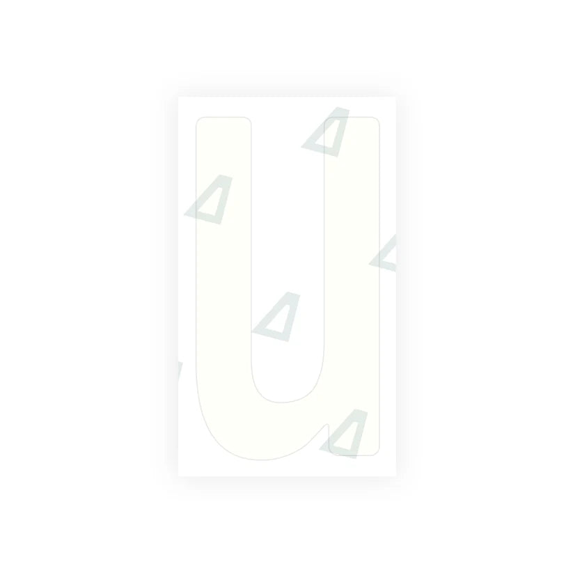 Alite Nanofilm para placas de matrícula de Tanzania (estándar) - Símbolo "U"
