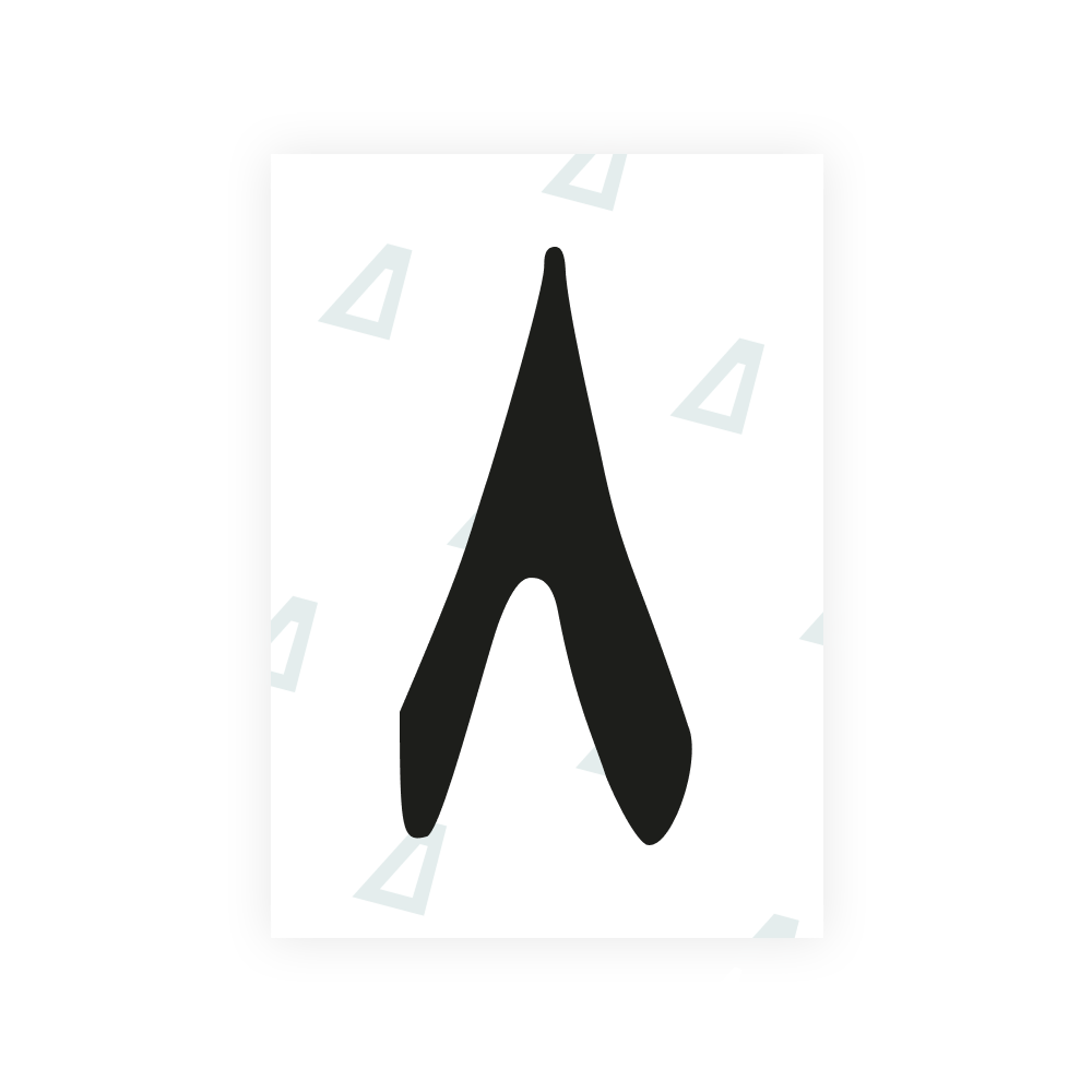 Alite Nanofilm for Egypt license plates - Symbol "٨"