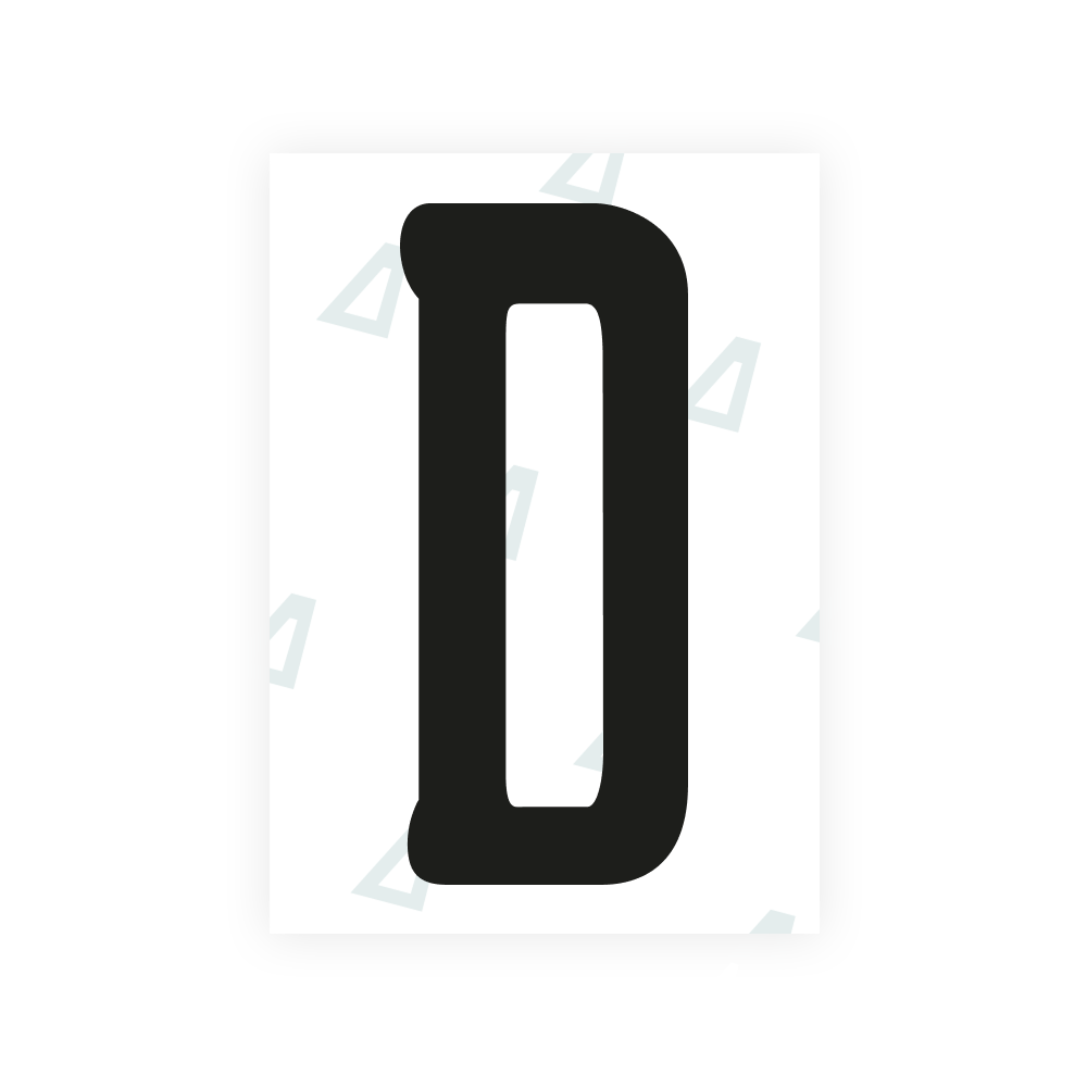 Nanofilme Alite para placas de veículos dos EUA (Havaí) - Símbolo "Z"