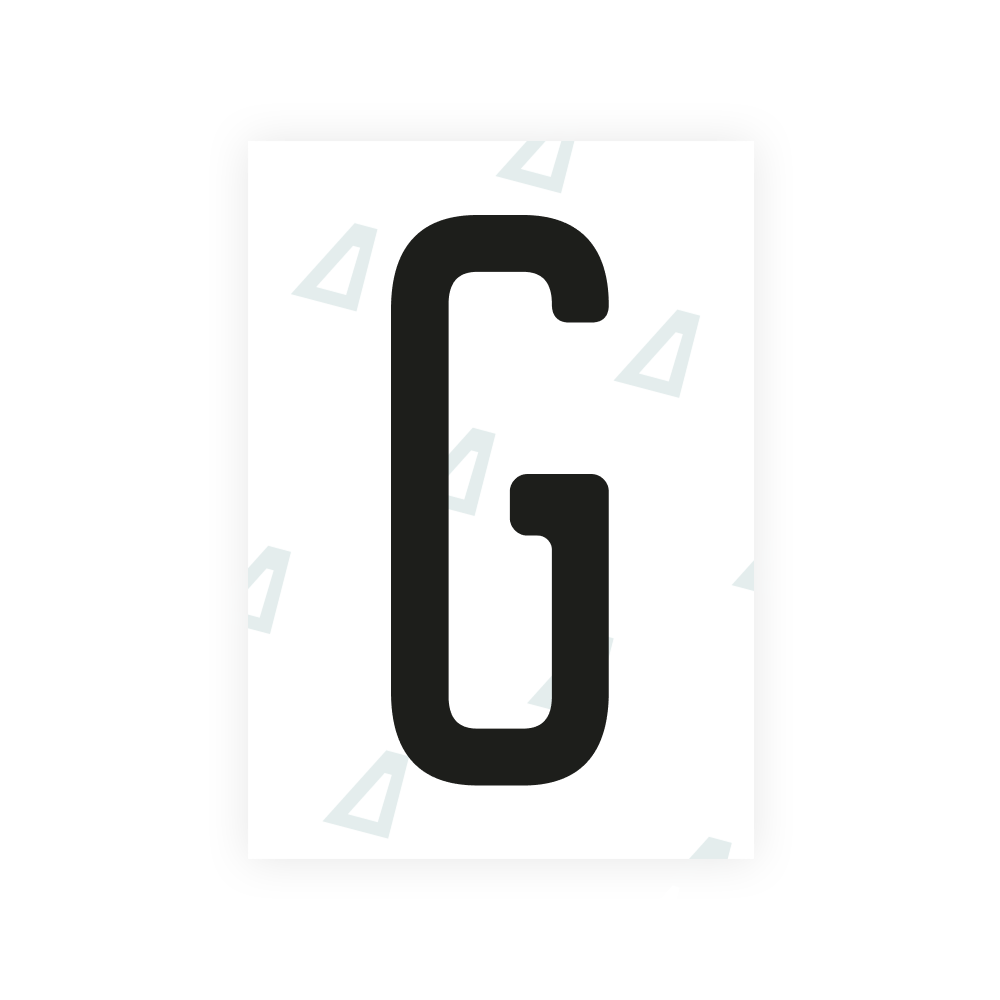 Alite Nanofilm for US (Utah 2023 - Square) license plates - Symbol "G"