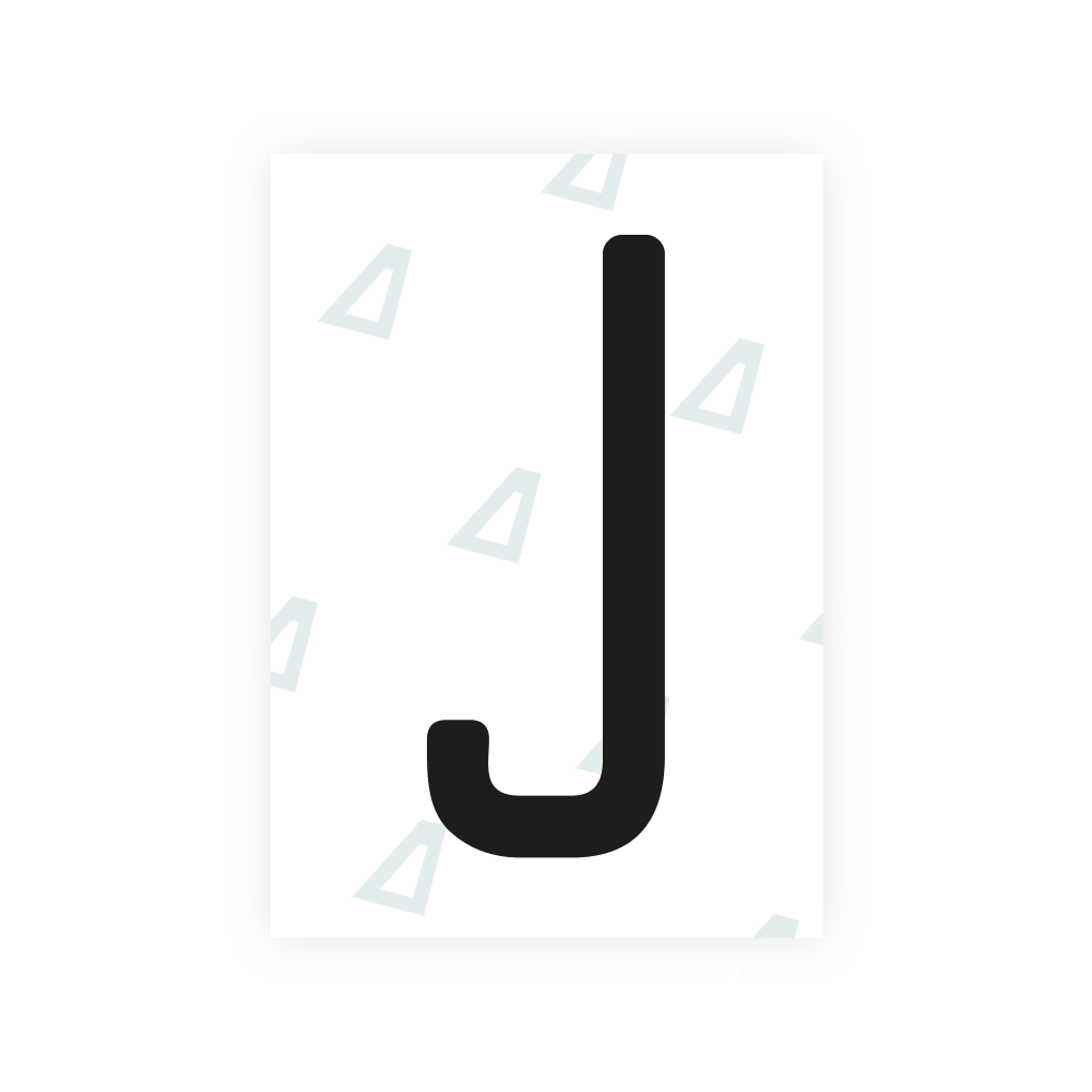Alite Nanofilm for US (Utah 2023 - Square) license plates - Symbol "J"