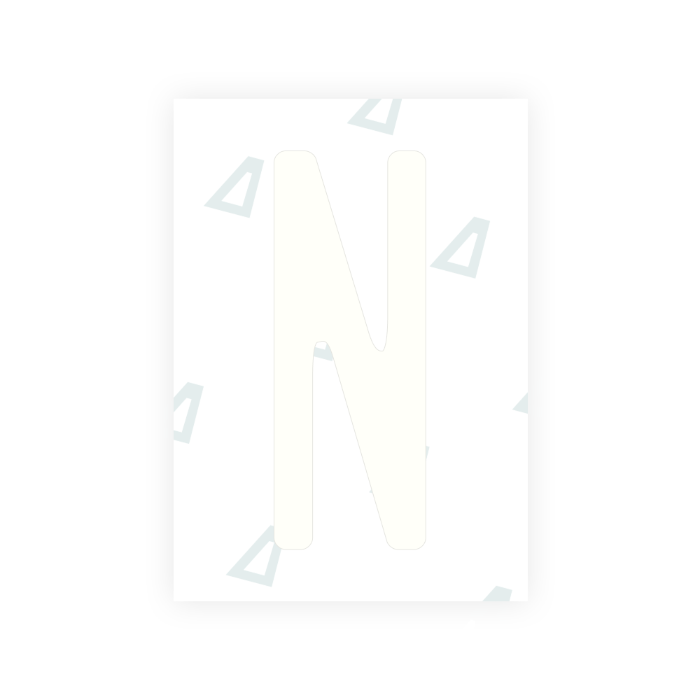 Alite Nanofilm for US (Utah 2023 - Square) license plates - Symbol "M"