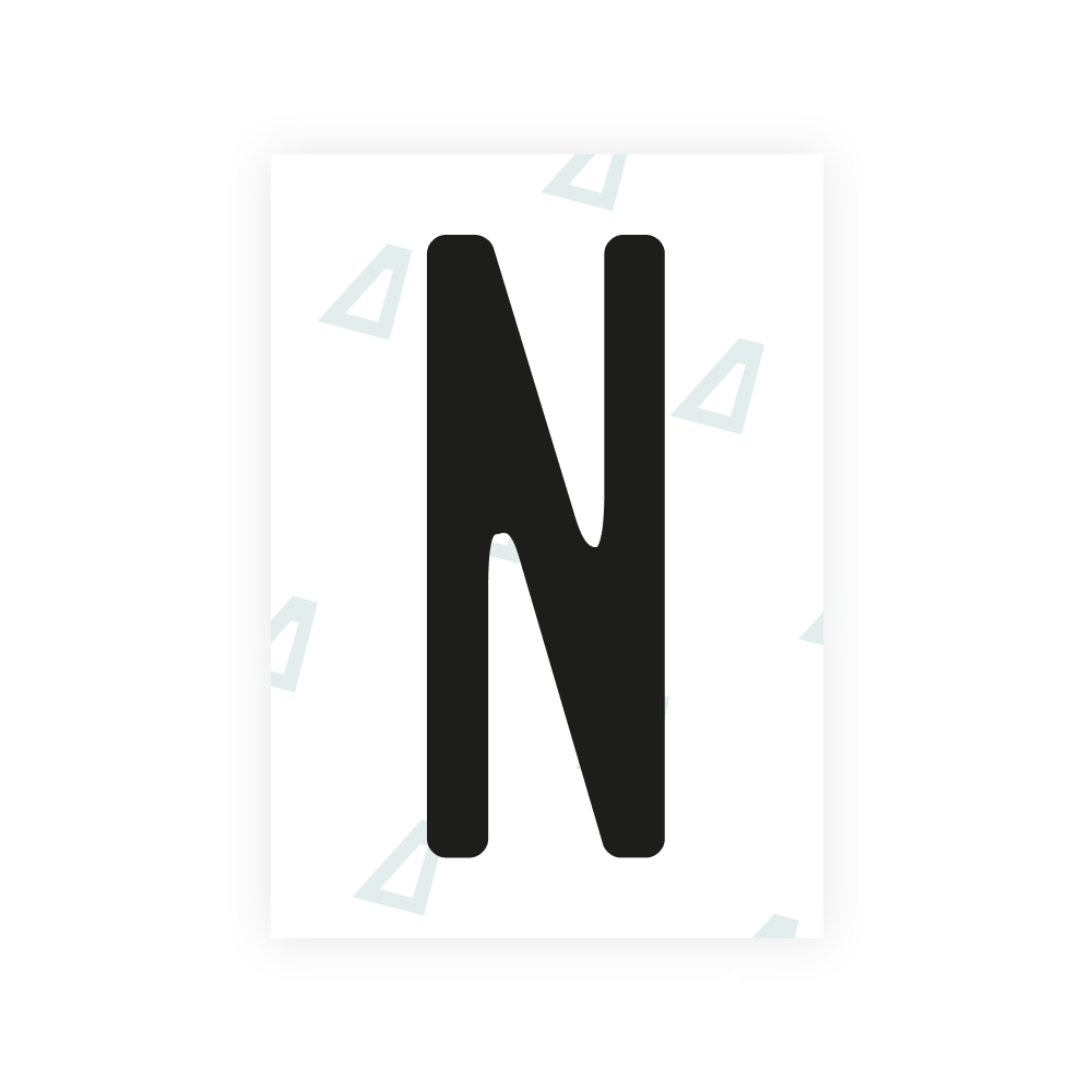Alite Nanofilm for US (Utah 2023 - Square) license plates - Symbol "N"