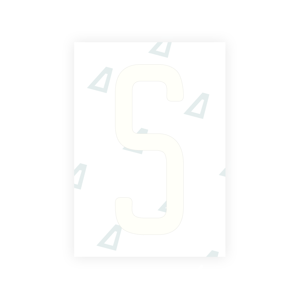 Alite Nanofilm for US (Utah 2023 - Square) license plates - Symbol "S"