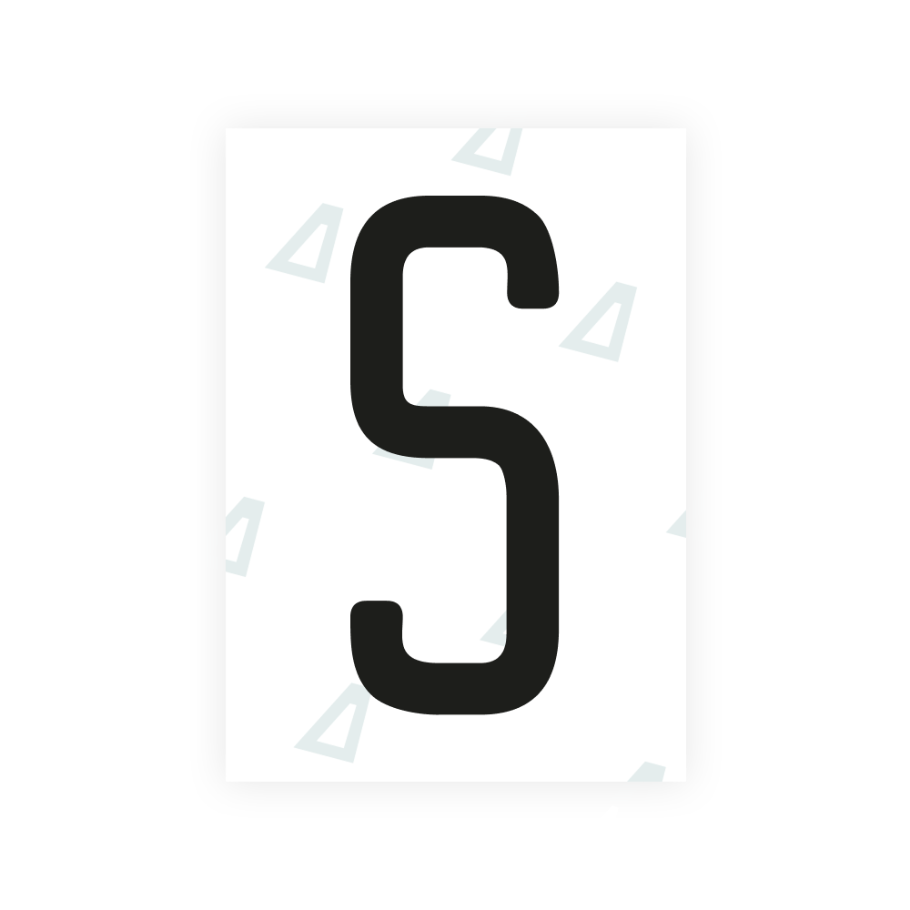 Alite Nanofilm for US (Utah 2023 - Square) license plates - Symbol "S"