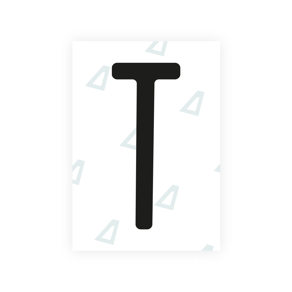 Alite Nanofilm for US (Utah 2023 - Square) license plates - Symbol "T"