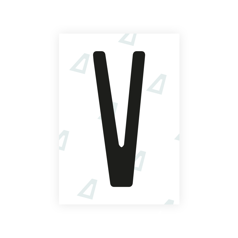 Alite Nanofilm for US (Utah 2023 - Square) license plates - Symbol "V"