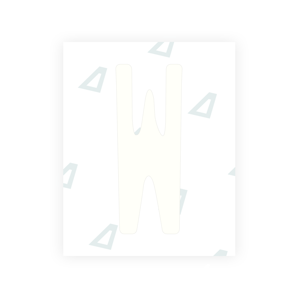 Film nano Alite pour plaques d'immatriculation américaines (Hawaï) - Symbole « Z »