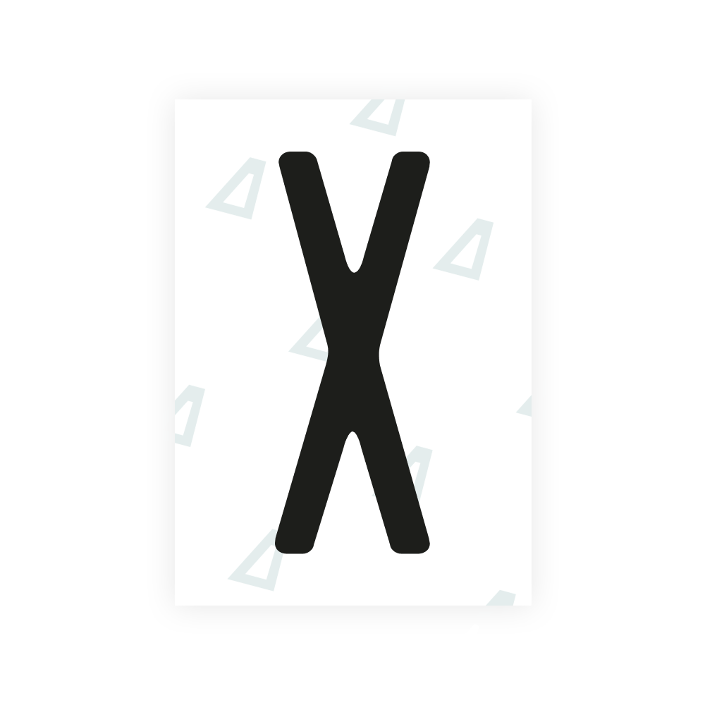 Alite Nanofilm for US (Utah 2023 - Square) license plates - Symbol "X"