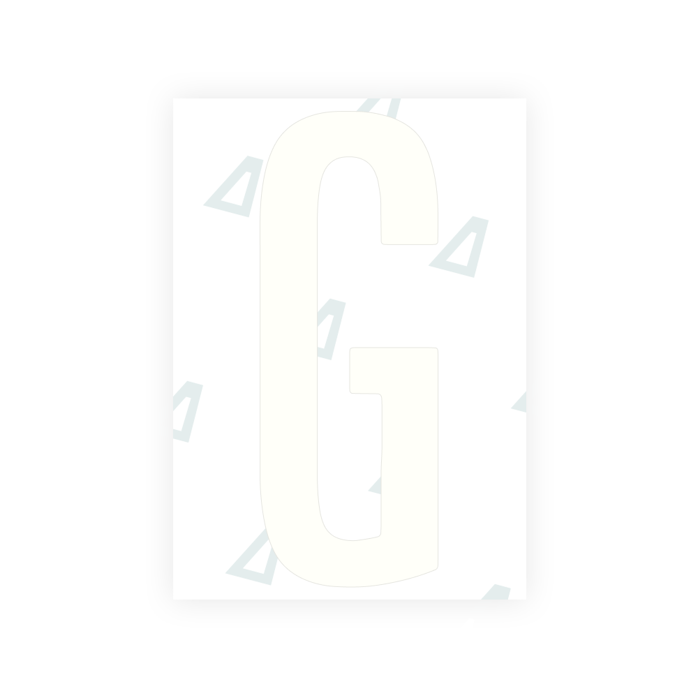 Alite Nanofilm for US (Washington DC) license plates - Symbol "G"