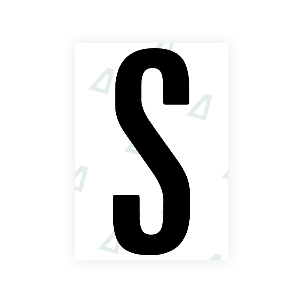 Alite Nanofilm for US (Washington DC) license plates - Symbol "S"