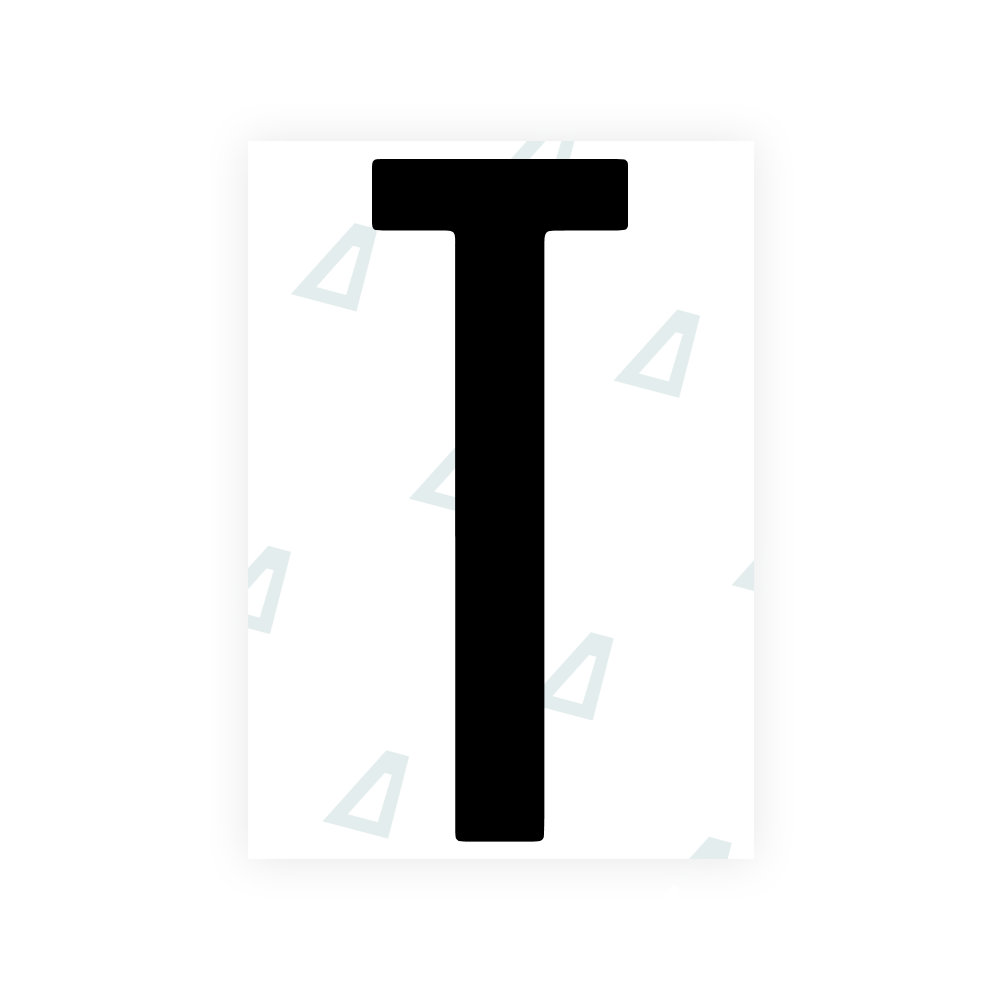 Alite Nanofilm for US (Washington DC) license plates - Symbol "T"