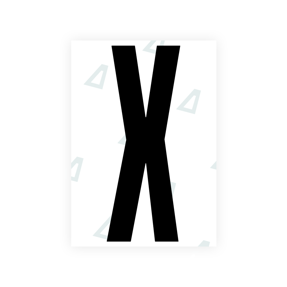 Alite Nanofilm for US (Washington DC) license plates - Symbol "X"