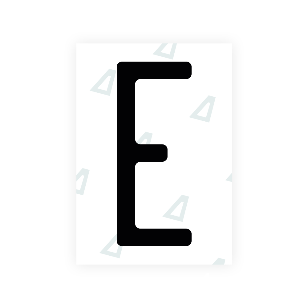 Alite Nanofilm für US (Washington State 2010) Nummernschilder - Symbol "E"