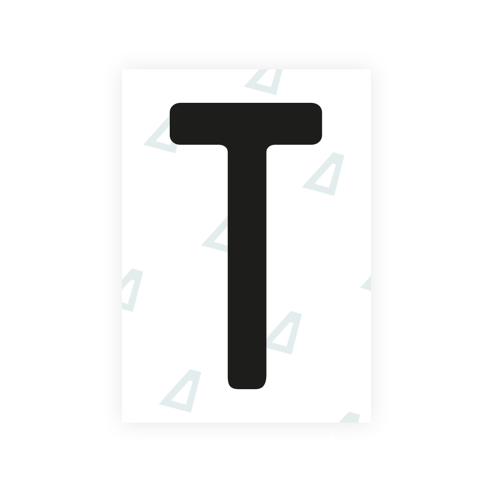 Alite Nanofilm for US (West Virginia 1982) license plates - Symbol "T"