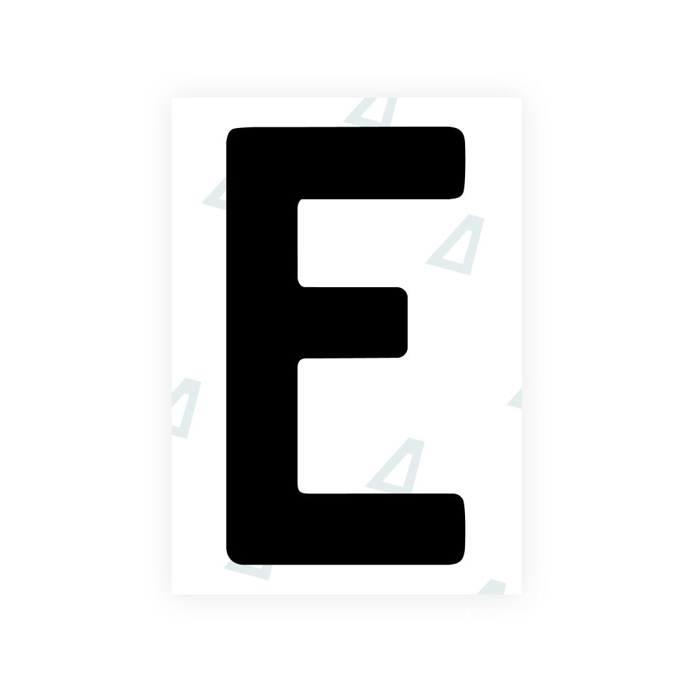 Alite Nanofilm für moldawische Nummernschilder - Symbol "Z"