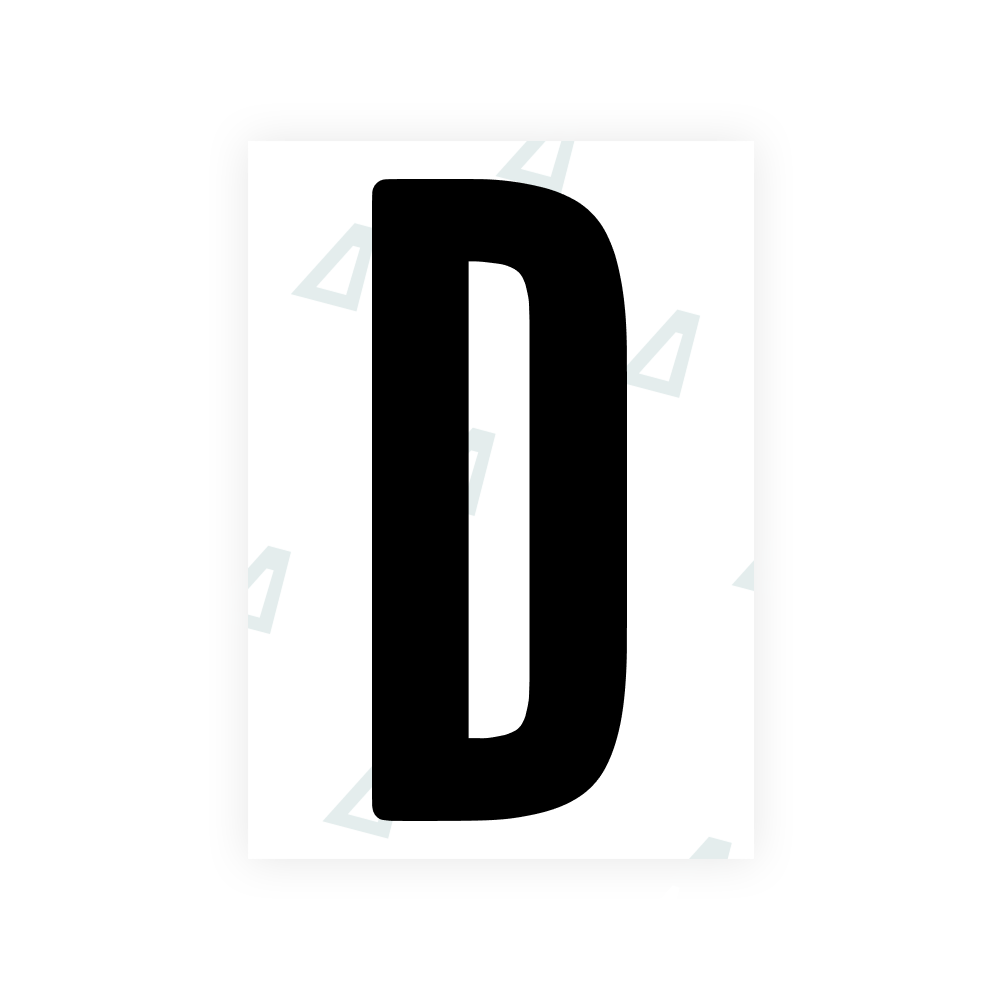 Film nanométrique Alite pour plaques d'immatriculation américaines (Iowa) - Symbole « Z »