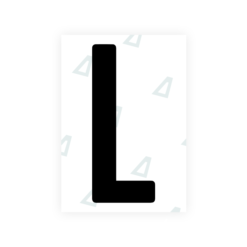 Nanopelícula Alite para placas de matrícula de EE. UU. (Iowa) - Símbolo "Z"