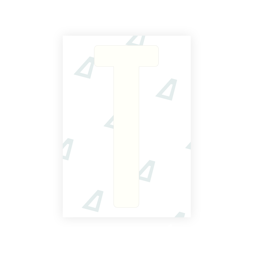 Alite Nanofilm for US (Wyoming 2008) license plates - Symbol "T"