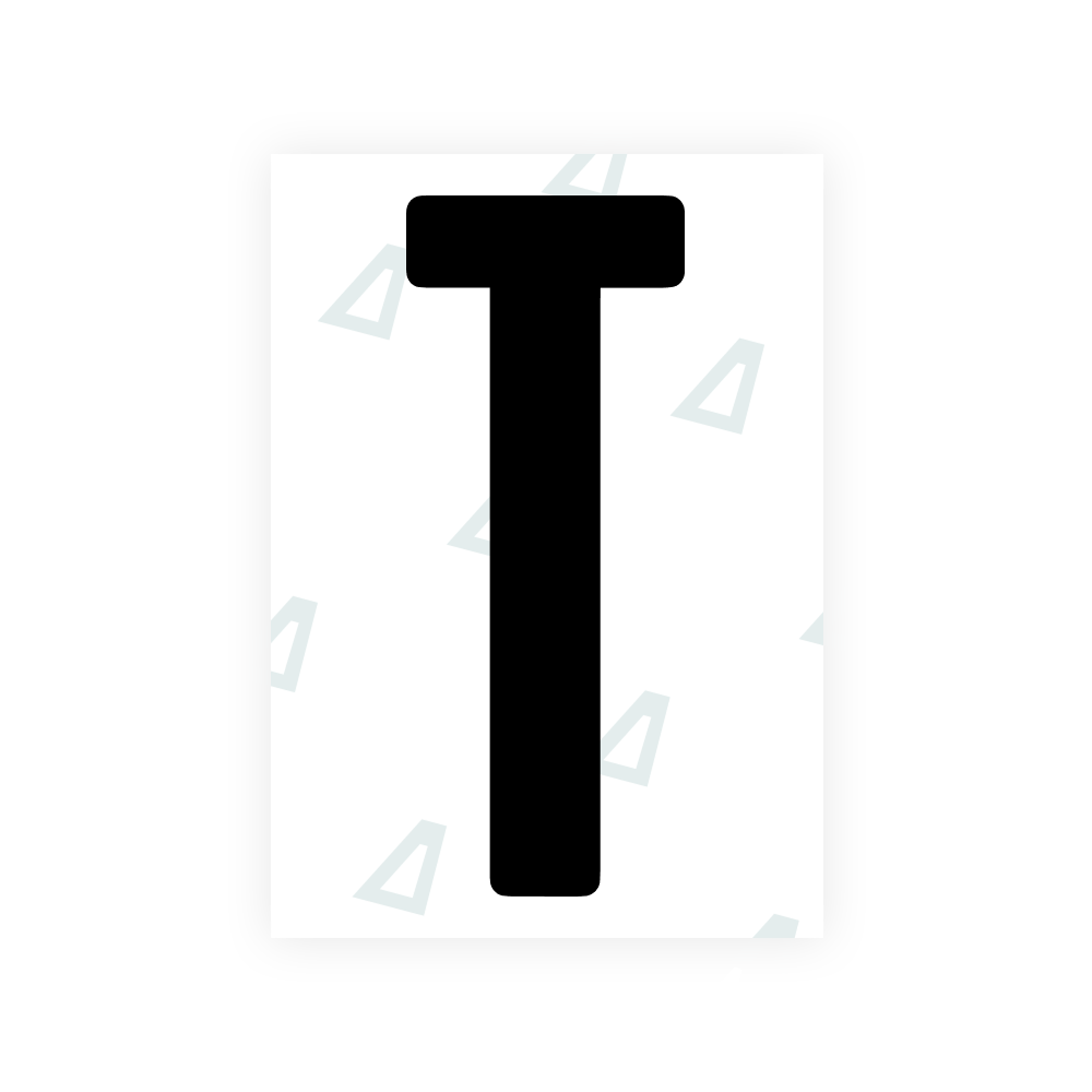 Alite Nanofilm for US (Wyoming 2008) license plates - Symbol "T"