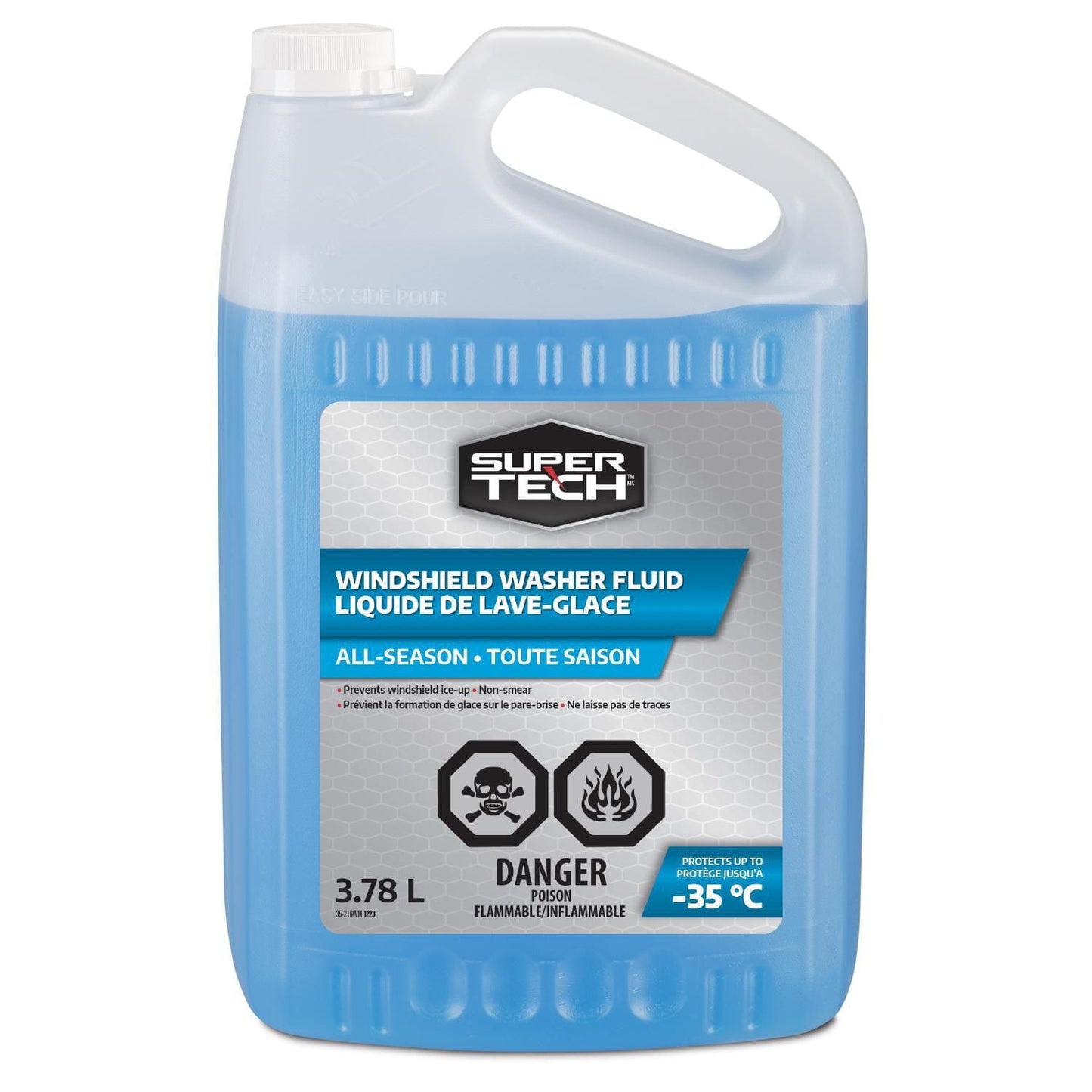Super Tech Windshield Washer Fluid Winter -20f Formula