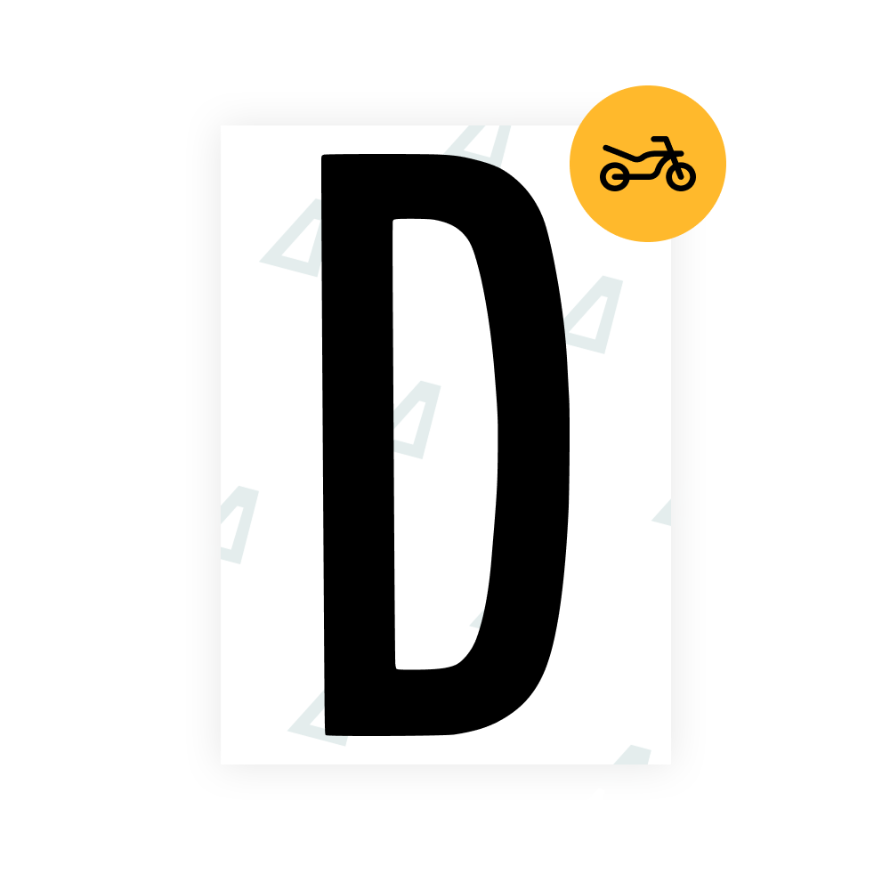 number plate film