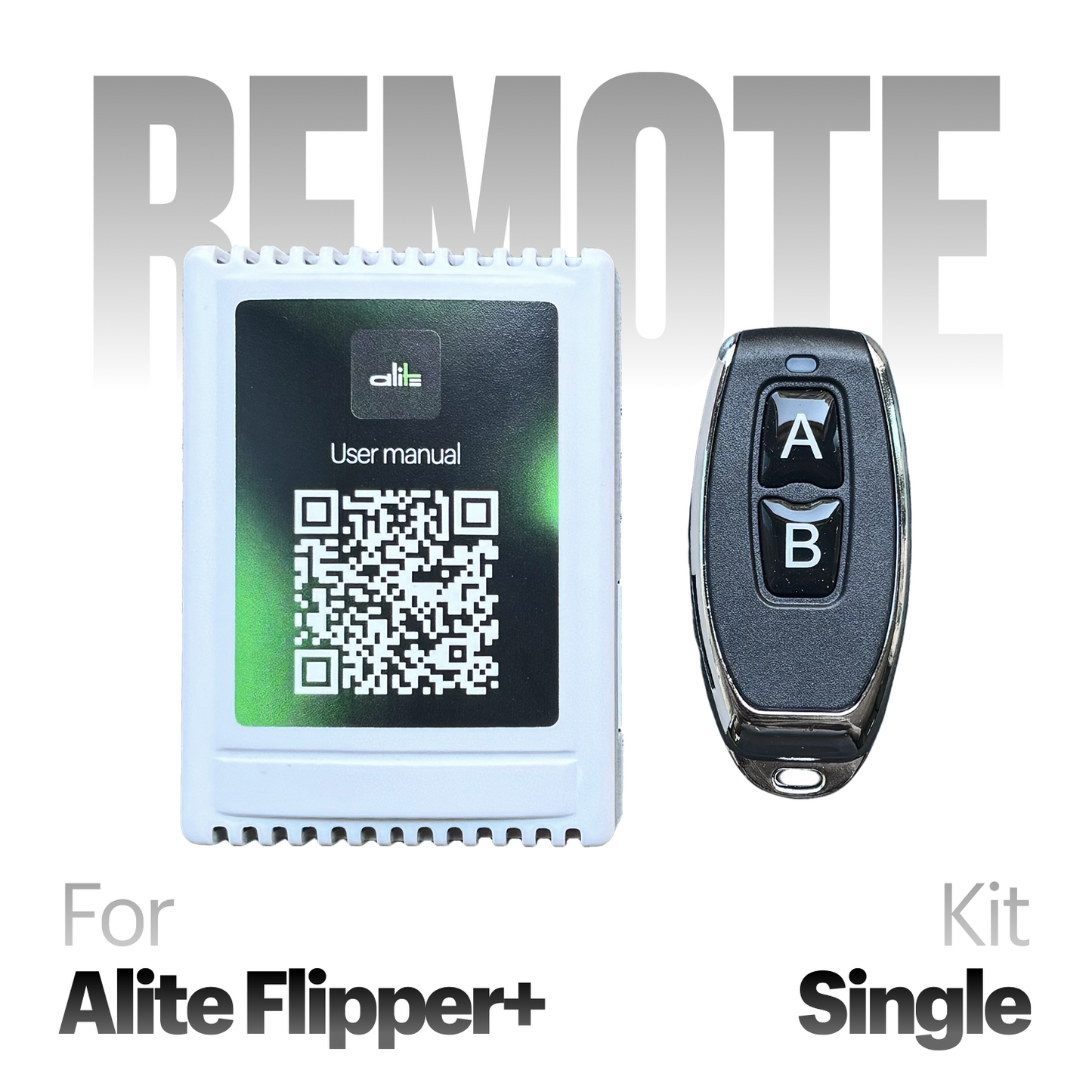 Remote control kit for Alite Flipper+ (single plate kit)