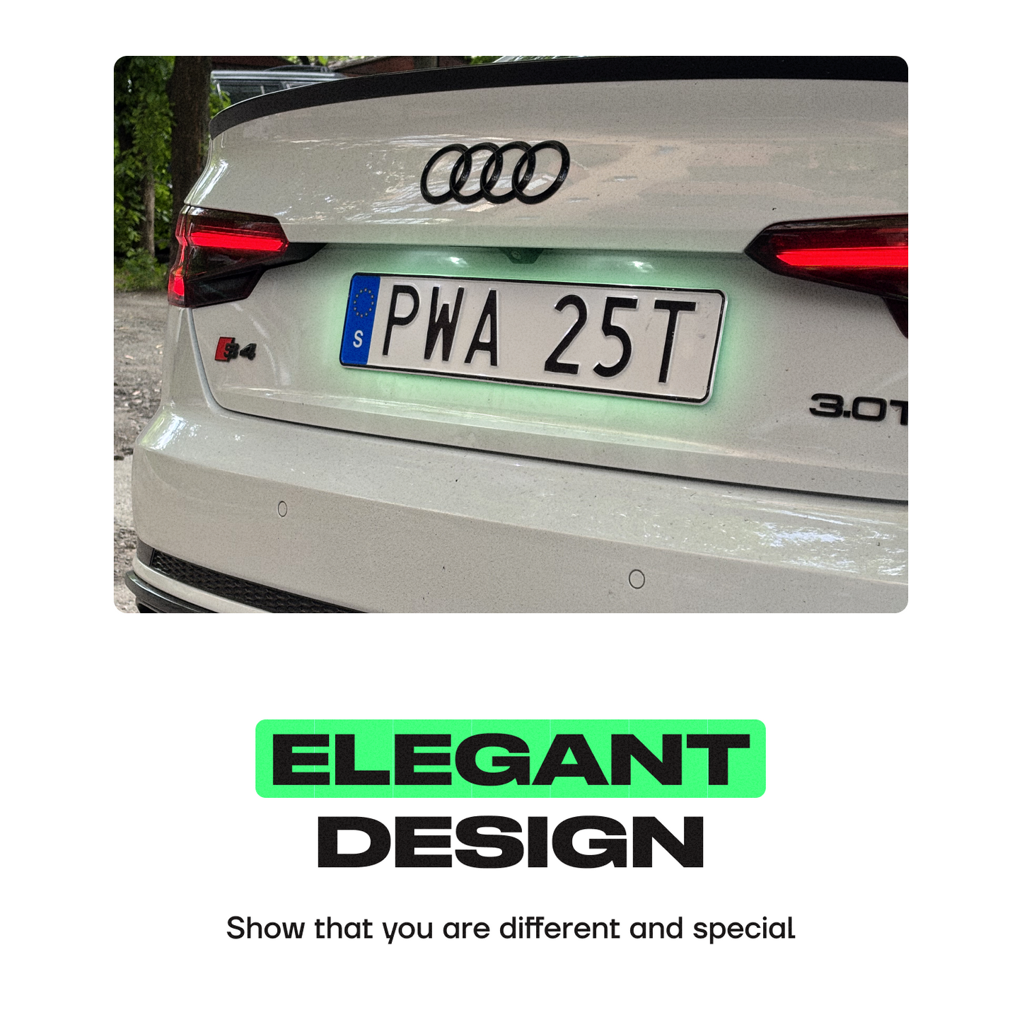 magnetic license plate holder