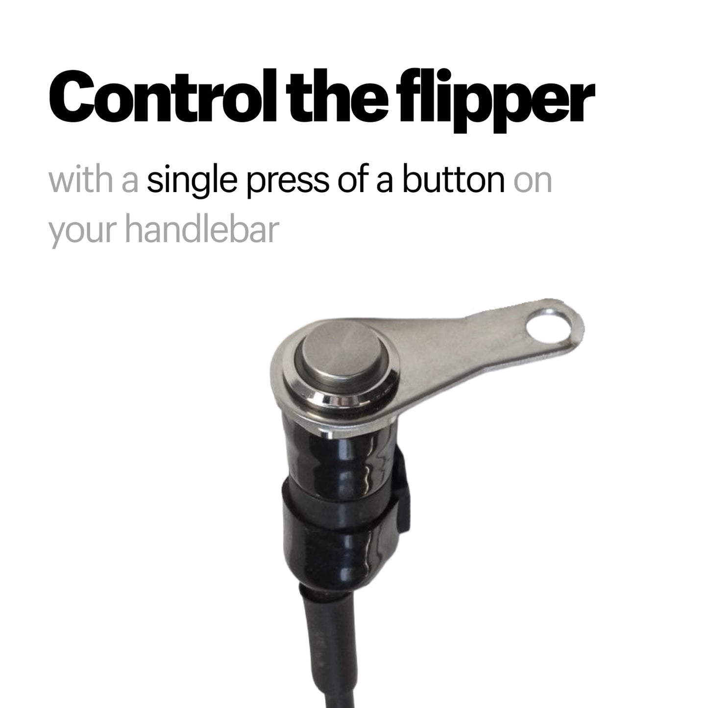 Alite Flipper Klapprahmen für hinteres Kennzeichen (an einem Kabel)