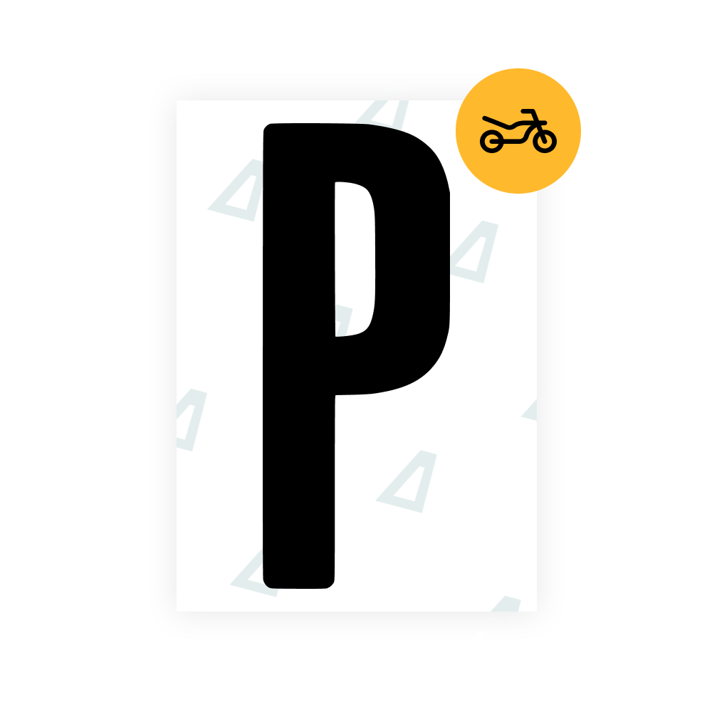 license plate letters invisible to camera