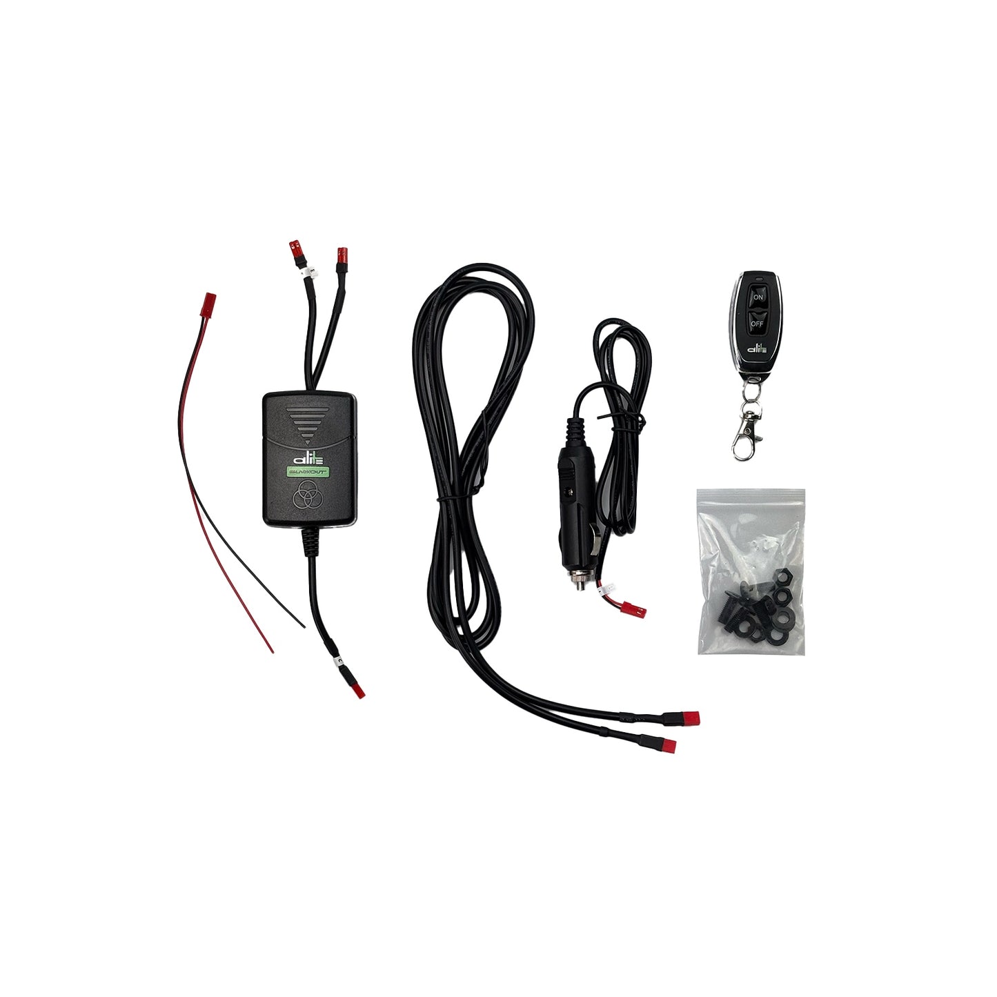Alite Blackout License Plate Hider - Single kit (EU version)